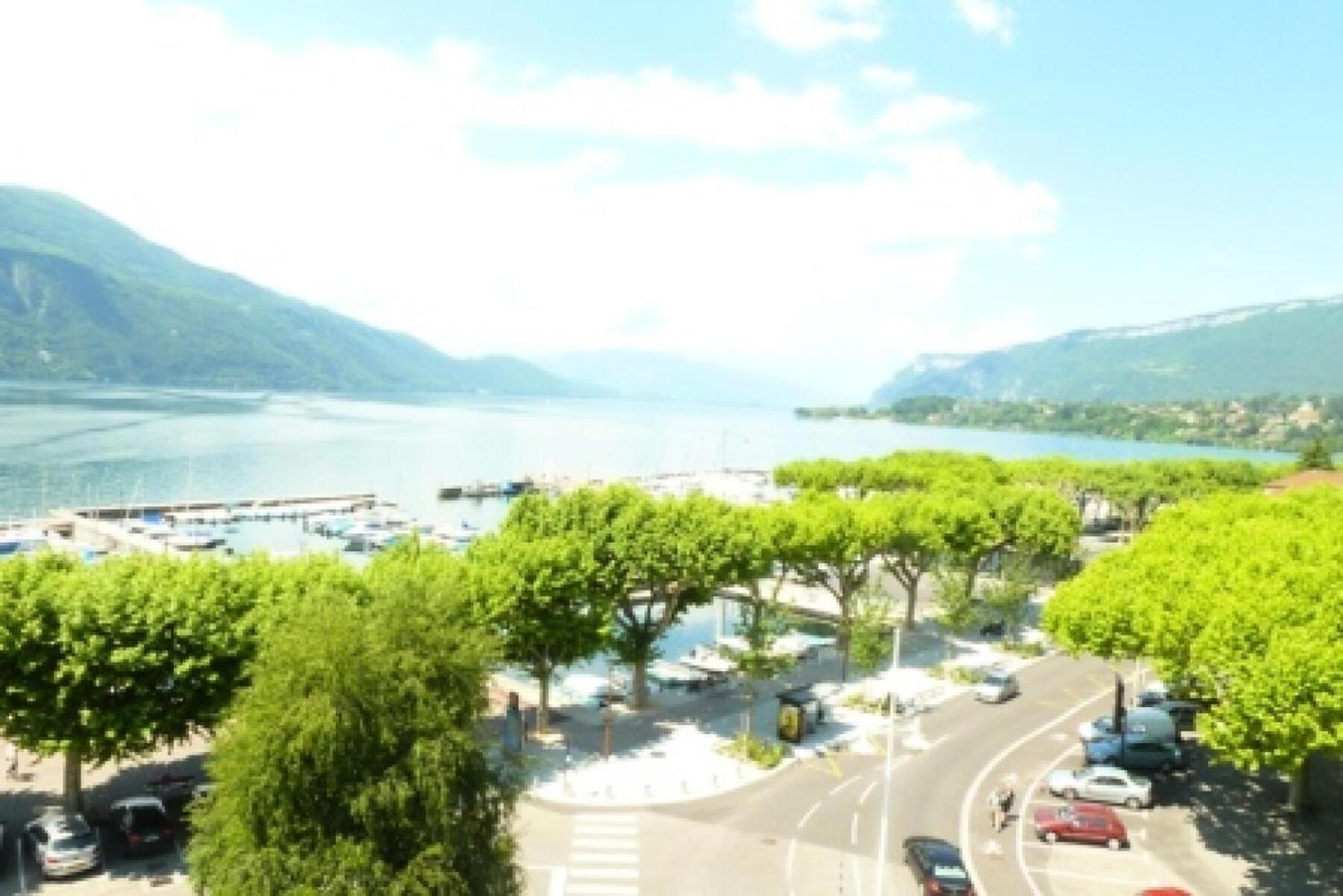 Residence Les Belles Rives E - Vue Magnifique Et Imprenable Sur Le Lac Du Bourget ! Mae-6774 Aix-les-Bains Exterior foto